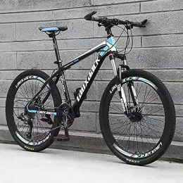 UYHF Bike UYHF 26 Inch Mountain Bike for Men, 21 Speed Double Disc Brake Mens Women Mountain Bike With Front Suspension Fork B-27 Speed