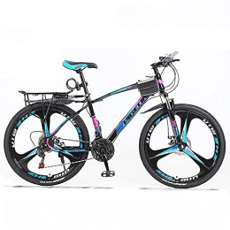 UYHF Bike UYHF Mountain Bike 26 Inch Mountain Bikes 21 / 24 / 27 Speed Bicycle Adult Mountain Trail Bike High-Carbon Steel Frame With Dual Disc Brake A-27 Speed