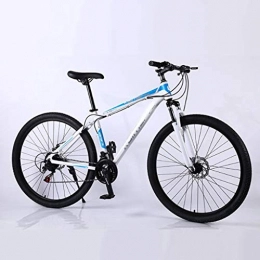 WGYDREAM Bike WGYDREAM Mountain Bike, 29" Mens Womens MTB Mountain Bicycles Aluminium Alloy Frame Ravine Bike Front Suspension Dual Disc Brake 21 24 27 Speeds (Color : C, Size : 21 Speed)