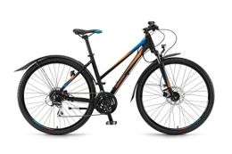 Winora Bike Winora Mountain Bikes Samoa Women's 28 Inch 24-G Acera 17 / 18 Black / Orange / Blue Matt 46