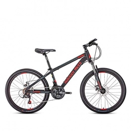 YZ-YUAN Bike YZ-YUAN Adult Mountain Bike, Mountain Trail Bike High Carbon Steel Outroad Bikes, 24 inch 21 Speed Bicycle Full Suspension MTB Gears Disc Brakes Mountain Bicycle A