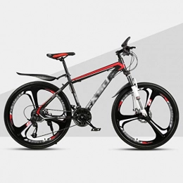 ZRN Mountain Bike ZRN Traditional Bike, Adult Mountain Bike, City Commuter Bike 24 Speed, Unisex Road Bike, Dual Disc Brake Shock-absorbing Bicycle