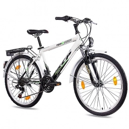 Unknown Road Bike 24Inch City Bicycle KCP Terrestrial Ion Gent Boys Bike with 18Speed Shimano Black White