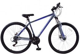 Ammaco Bike Ammaco. Montana 29" Wheel Front Suspension Mens Mountain Bike Disc Brakes 18" Frame 21 Speed Grey / Blue