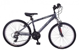 Ammaco Bike Ammaco Ranger 26" Wheel Mens MTB Front Suspension Alloy 16" Frame Grey 21 Speed