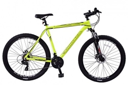 Ammaco Bike Ammaco Team 4.0 29" Wheel Mens MTB Bike Front Suspension Disc Brakes 23" Frame Yellow