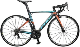 AYHa Road Bike AYHa Road Bike, 22 Speed Lightweight Aluminium Road Bicycle, Adult Men Women Racing Bicycle, Carbon Fiber Fork, City Commuter Bicycle, Grey, 470