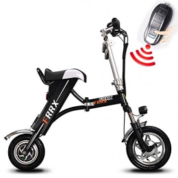 Bicycle Bike Bicycle Electric Bike Folding Body 36V 250W Rear Engine Electric, Black, 36V8ah15to18miles