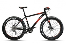 BIKE MONTANA Road Bike Bike Montana Vektor Fat 26Acera 2x 8Disc MTB Mountain Black / Matte Red 52