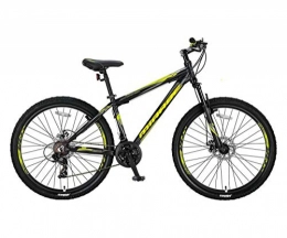 breluxx Bike breluxx 29 Inch Mountain Bike Aluminium Nomad Corvette Sport 2D Disc Brakes Neon Lime Matt Finish 21 Speed Shimano Model 2019