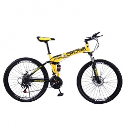 Dapang Bike Dapang 26" MTB Folding Mountain Bike, Dual Suspension Bike, 27 Speed Shimano Gears Mountain Bike, 9, 21Speed