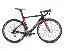 DUABOBAO Bike DUABOBAO Road Bike, Suitable For Men, Men And Women, 700C, Wind-Breaking Road Racing, Carbon Fiber / Race Level, Mountain Bike, A, 48CM