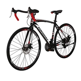 EUROBIKE Bike Eurobike Road Bike XC550 700C 21Speeds City Commuter Bicycle Dual Disc Brake 49cm Frame Road Bicycle