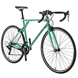 EUROBIKE Road Bike Eurobike Road Bike, YH-XC560, Shimano 21 Speeds, Light Weight Frame, 700C Road Bikes for Men, Commuter Bikes (GREEN)