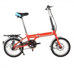 GHGJU Road Bike Folding Bike 14 Inch 16 Inch 20 Inch Lightweight Folding Bike Men And Women Children's Bicycles Bike Cycling Cross-country Bike, Orange-20in