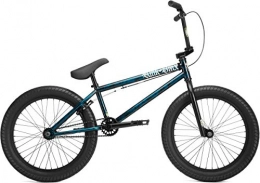 Kink BMX Bike Kink BMX Curb Complete Bike 2019 Gloss Smoked Stang Teal 20 Inch