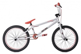 KS Cycling Road Bike KS Cycling Freestyle BMX Bike 20" Twentyinch Silver-Red