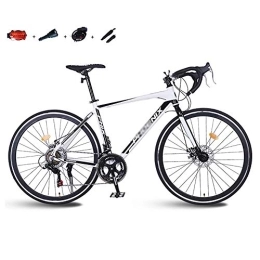 LILIS Road Bike LILIS Mountain Bike Folding Bike Mountain Bike Road Bicycle Men's MTB 14 Speed 26 Inch Wheels For Adult Womens (Color : White)