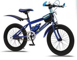 GHGJU Road Bike MTB Folding Bicycle Bike 18 / 20 / 22 Inch Children's Cycling Bike, Blue-28in