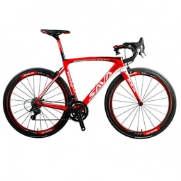 peipei Bike peipei Carbon fiber road bike road bike 700c carbon fiber bike set 9.0 bike variable speed road bike 22 speed bike full carbon fiber frame / wheel set-White Red_44