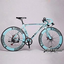 peipei Bike peipei Road bike 48cm 51cm 54cm frame 700C X 70mm bicycle variable speed road bike disc brake road bike-Blue_54CM