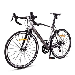 WJSW Bike Road Bike, Adult Men 16 Speed Road Bicycle, 700 * 25C Wheels, Lightweight Aluminium Frame City Commuter Bicycle, Perfect For Road Or Dirt Trail Touring