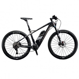 SAVA Bike SAVA EMTB Knight 6.0 X01 12S Carbon ultra-light E-Mountainbike 27.5 with SRAM X01 Eagle derailleur, 12 Speed, Fox 32 Fork and Removable 36V SAMSUNG Li-Ion Battery