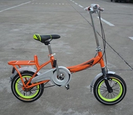 GHGJU  Speed ? Bicycle 12 Inch 16 Inch 20 Inch Lightweight Adult Children's Bicycle Bike, Orange-16in