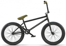 WeThePeople BMX Bike Wethepeople Zodiac Freecoaster 20" 2018 Freestyle BMX Bike (Matt Black - Right hand drive)