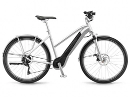 Unknown Bike Winora Sinus iX11Urban 500WH Bosch Intube Electric Bicycle 2018, Silver Damen, 28" Damen Trapez 48cm