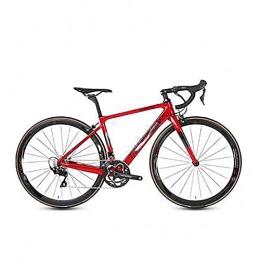 WXXMZY Road Bike WXXMZY Carbon Fiber Road Bike, 700C Carbon Fiber Road Bike, Equipped With 22-speed Transmission System And Disc Brakes (Color : E, Size : 540mm)