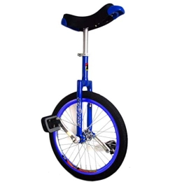 FMOPQ Bike 24 Inch UnicyclesKids -Lightweight Strong Aluminum Frame Uni Cycle One Wheel BikeKids Men Teens Boy Rider (Color : Blue Size : 24 INCH Wheel)