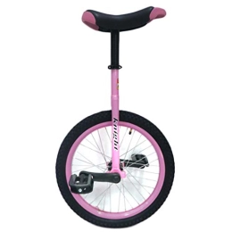FMOPQ Bike 24 Inch UnicyclesKids -Lightweight Strong Aluminum Frame Uni Cycle One Wheel BikeKids Men Teens Boy Rider (Color : Pink Size : 24 INCH Wheel)