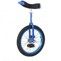 JHSHENGSHI Bike Aluminum Alloy Lock Wheel Unicycle - With Anti-slip Knurled Saddle Tube Balance Cycling Exercise - Scientific Ergonomic Saddle Design Wheel Trainer - For Adult Acrobatics Props 24 inch yello