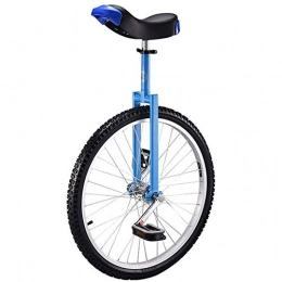 BHDYHM Unicycles BHDYHM 16 / 18 / 20 / 24 Inch Bike Trainer Unicycle Anti-skid Acrobatics Bike Outdoor Sport Fitness Training Pedal Bike, Blue-24inch