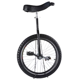 FMOPQ Bike FMOPQ 16 / 18 Inch Kids Unicycle for Girls / Boys with Knurled Non-Slip Seat Tube Tire Balance Cycling Best Birthday Gift (Color : Black Size : 18")