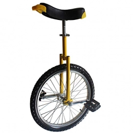 MXSXN Bike MXSXN Heavy Duty Adults Unicycle for Tall People Height Than 130Cm, 16 / 18 / 20 / 24 Inch Wheel, Extra Large Unicycle, Load 150Kg / 330Lbs, 20