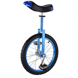 RYDotey Unicycles RYDotey Unicycle 16 / 18 Inch Single Round Children Adults Height-Adjustable Balance Cycling Exercise, Blue, 18