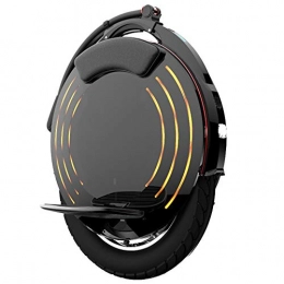 ZKORN Bike ZKORN Electric Unicycle Balance Car, Electric mobility Adult Single-Wheeled Off-Road Scooter sense intelligent drift balance car High fidelity Bluetooth audio with LED light, Black