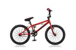 T&Y Trade BMX 20 Zoll BMX Kinder MÄDCHEN Sport Jugend Jungen Fahrrad Rad KINDERFAHRRAD 360° Rotor Freestyle Bike Winner ROT