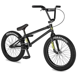 Eastern Bikes BMX Eastern Bikes Nightwasp 20-Zoll BMX-Fahrrad, Vollständiger Leichter Chromoly-Rahmen und Steuerrohr (Schwarz)