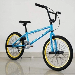 HCMNME BMX Hochwertiges langlebiges Fahrrad Erwachsene 20-Zoll-BMX-Fahrrad, Professional Grade Stunt Aktion BMX Fahrrad, Geeignet for Anfnger-Level Fortgeschrittene Street BMX Bikes Aluminiumrahmen mit Scheiben