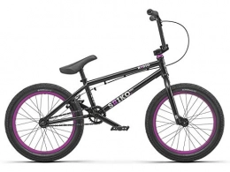 Radio Bikes BMX Radio Bikes Saiko 18 2019 BMX Rad - 18 Zoll | Matt Black / Purple | schwarz / lila