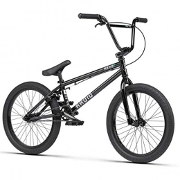 Radio Bikes BMX Radio Revo Pro 20 Zoll BMX Rad Fahrrad Freestyle Bike 20" Einsteiger Street Park Tricks (Black)