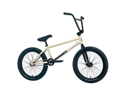 Unbekannt BMX Sunday 2022 Soundwave Freecoaster 20 Zoll Komplett BMX Fahrrad Gary Young Signature 21TT Gloss Classic White, RHD