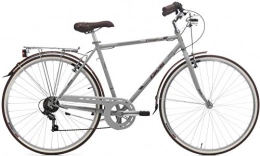 Cicli Cinzia Fahrräder 28 Zoll Cityrad Cinzia Village Paseo Herren 6 Gänge Grau 48 cm Rahmengröße