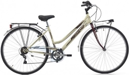 Cicli Cinzia Fahrräder 28 Zoll Damen Trekking Fahrrad Cinzia Country 6 Gang, Farbe:creme