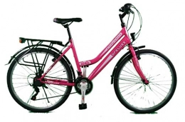 breluxx City breluxx 24 Zoll Damenfahrrad Mdchenrad Citybike pink - 21 Gang Shimano + Beleuchtung