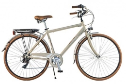 Canellini City Canellini Via Veneto by Fahrrad Rad Citybike CTB Herren Vintage Retro Dolce Vita Aluminium Beige (50)