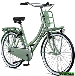 Hooptec City Damen Hollandrad 28 Zoll Hooptec Dutch 3 Gang Olive grün 50 cm